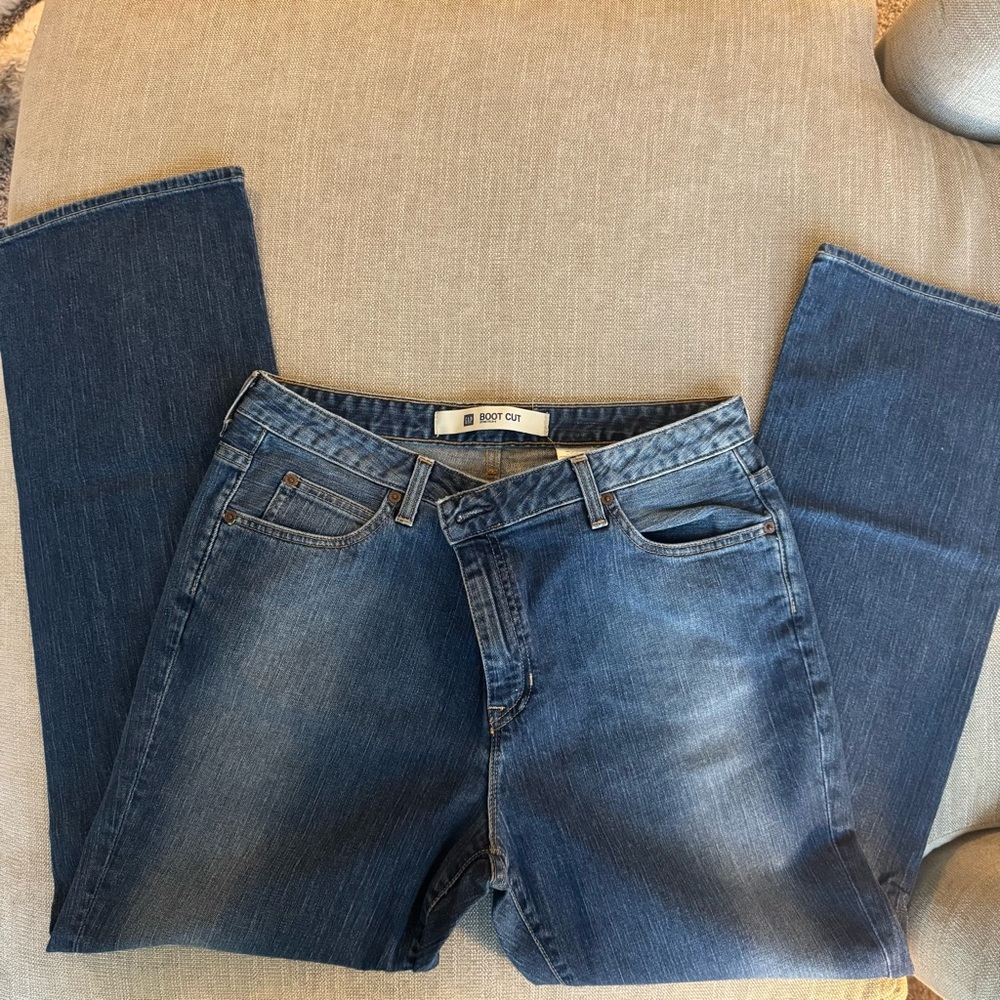 GAP Denim Boot Stretch Jeans – Size 16 – EUC